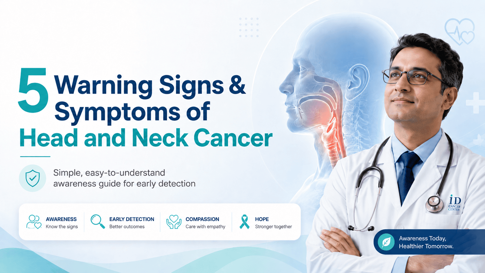 5 Warning Signs and Symptoms of Head and Neck Cancer